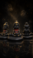 Bal Hanuman Dashboard Idol | Premium Resin Baby Hanuman Murti for Car Dashboard, Home Temple & Office Desk | Spiritual Showpiece & Gift